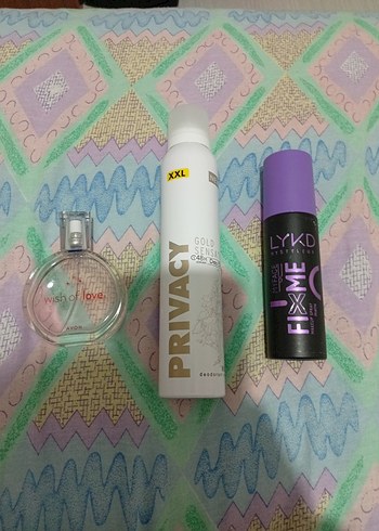 Kadın Parfüm Seti - Avon, Privac, Lykd