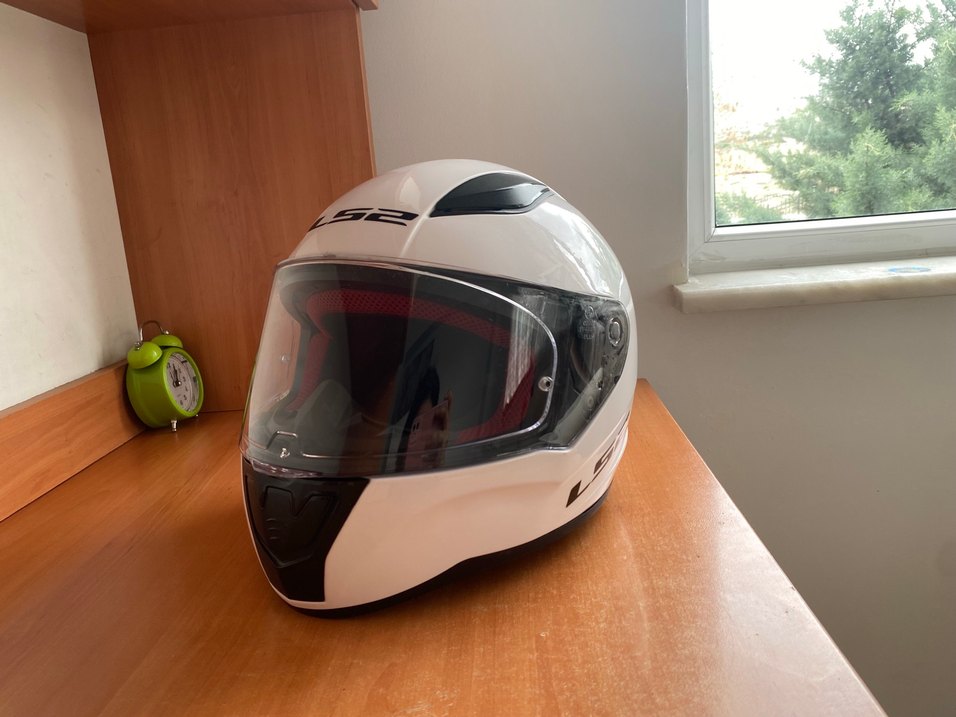 LS2 RAPID KASK BEYAZ Xs -S BEDEN - Görsel 3
