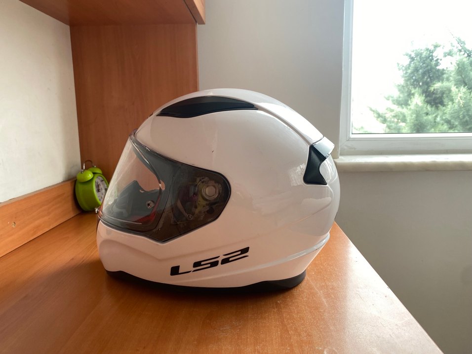 LS2 RAPID KASK BEYAZ Xs -S BEDEN - Görsel 2