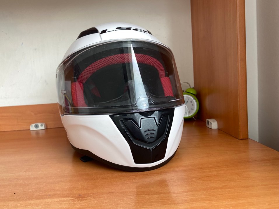LS2 RAPID KASK BEYAZ Xs -S BEDEN - Görsel 5