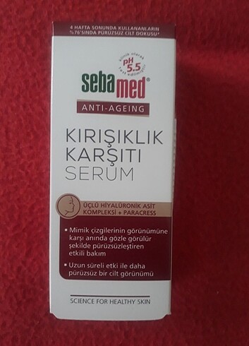 Kırışıklık karşıtı serum