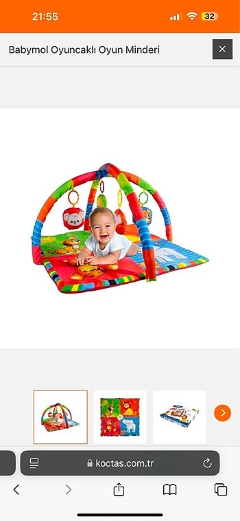 Babymoll aktivite oyun halısı