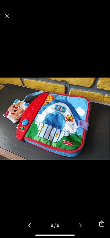Fisher price müzikli ilk kitabım