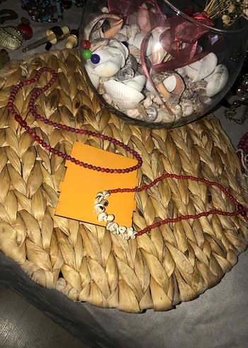 Uzun Turkuaz Boncuklu Bohem Kolye çeşitleri - Görsel 6