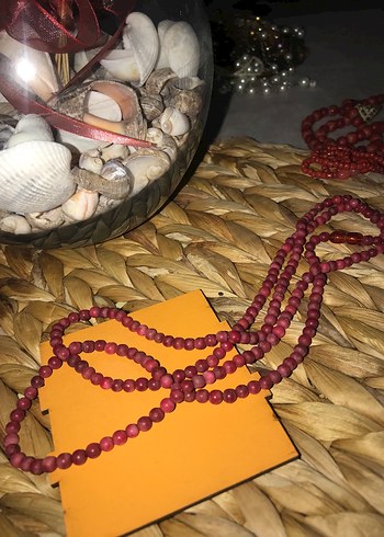 Uzun Turkuaz Boncuklu Bohem Kolye çeşitleri - Görsel 3