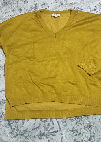 IPEKYOL Sarı Triko Kadın Kazak - Görsel 3