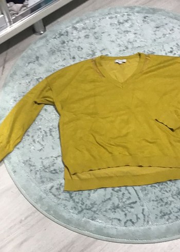 IPEKYOL Sarı Triko Kadın Kazak - Görsel 4