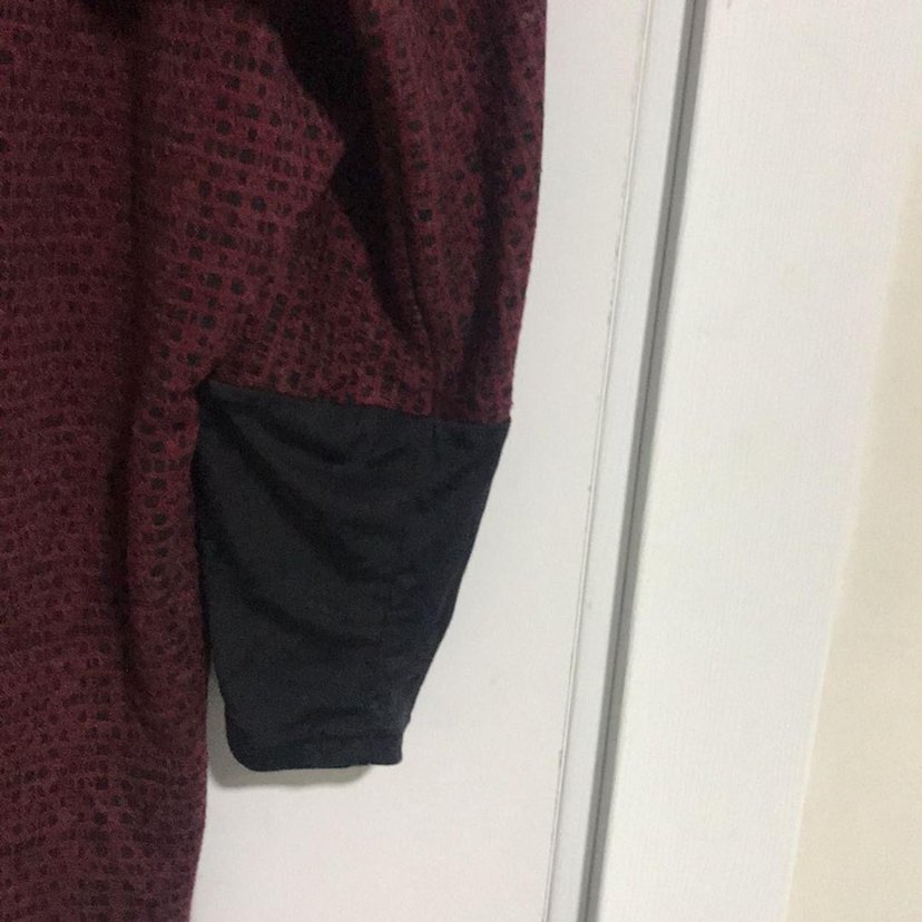 Bordo On triko kışlık bluz - Görsel 3