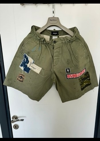 DSquared2 Haki Desenli Rahat Sort