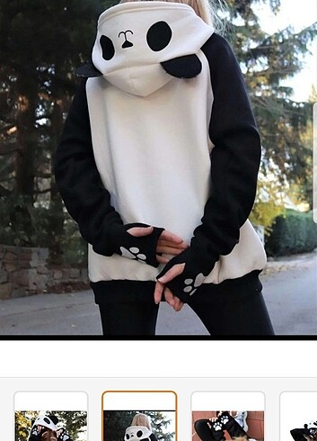 Diğer Pandalı Sweatshirt