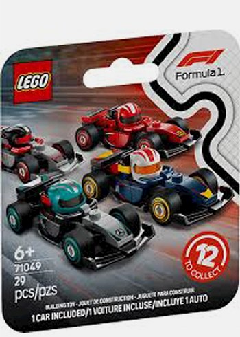  Lego F1 Mini Figür 12'li Set
