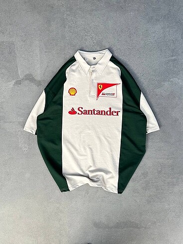 Ferrari ?Scuderria? Polo Yaka T Shirt