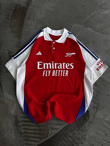 Arsenal Nakışlı Polo Yaka T Shirt