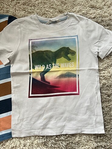 H&M H&M iki adet tshirt