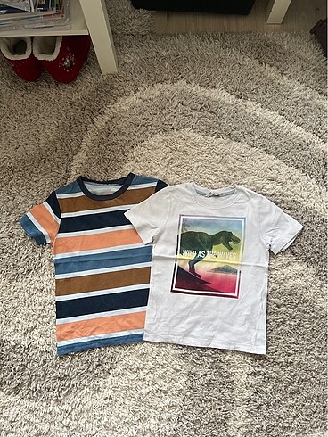 H&M iki adet tshirt