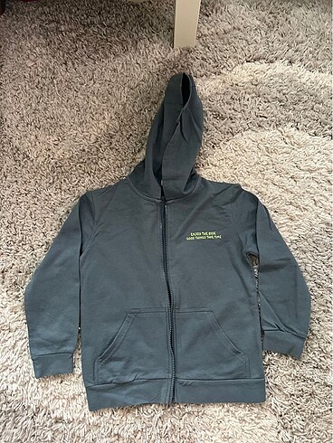 Fermuarlı sweatshirt