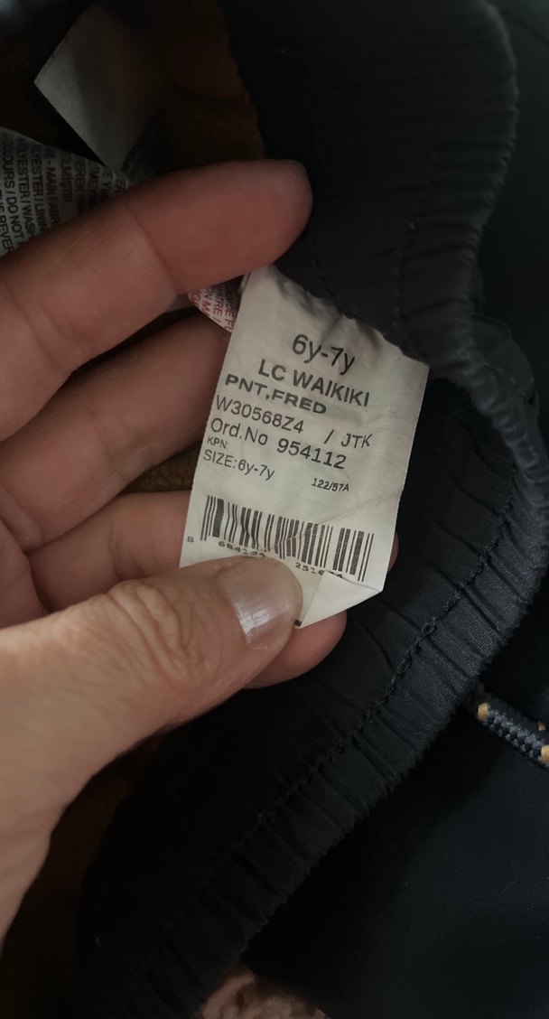 İçi astarlı kışlık pantolon - Görsel 3