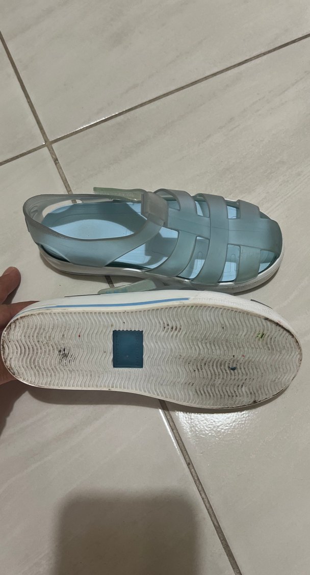 İgor marka Mavi Erkek Çocuk Tokalı Kauçuk Terlik - Görsel 4