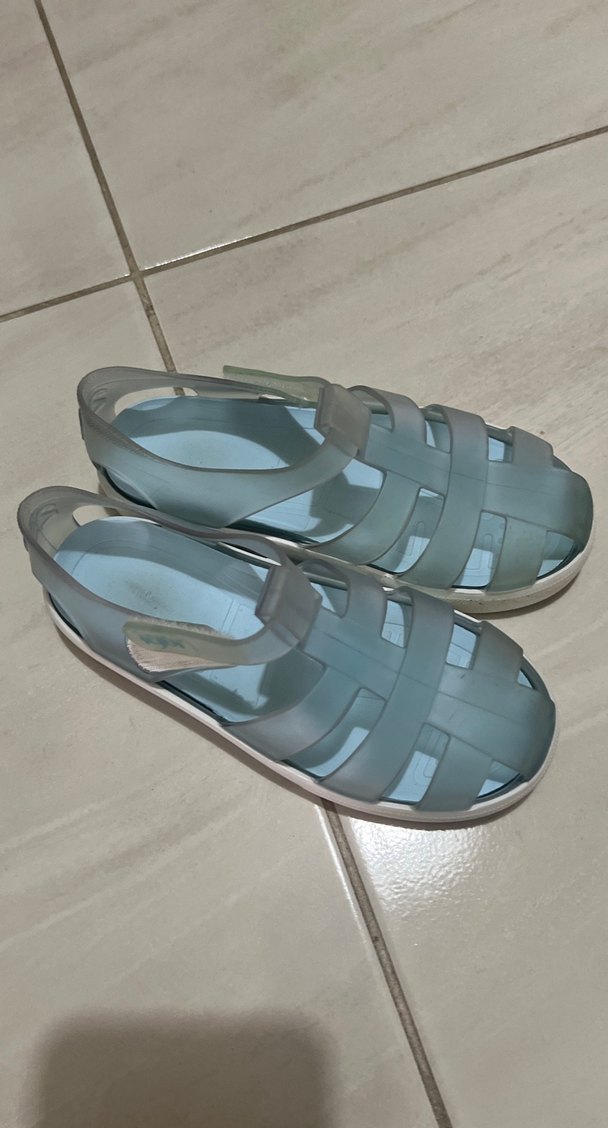 İgor marka Mavi Erkek Çocuk Tokalı Kauçuk Terlik - Görsel 3