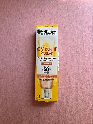 garnier günlük güneş koruyucu krem