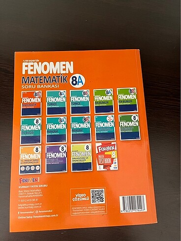  Beden 8.Sınıf Matematik Soru Bankası Fenomen A