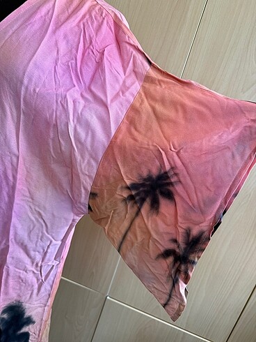 Diğer Palmiye desen kimono