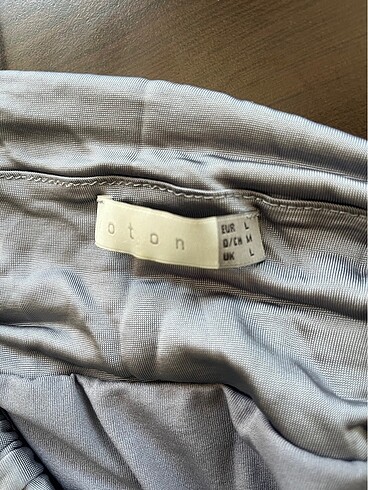 Gri  Abiye Elbise - Görsel 5