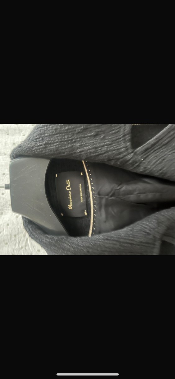 Düğmeli Siyah Mini Biker Kadın  Ceket - Görsel 2