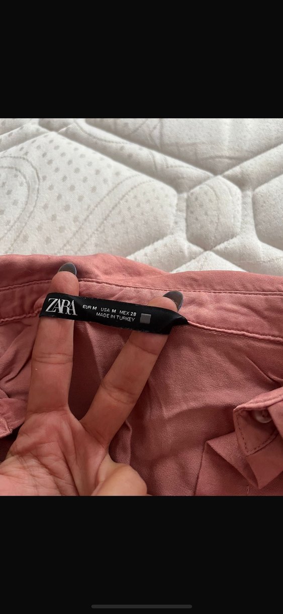 Pembe Uzun Kollu Midi  Elbise - Görsel 5