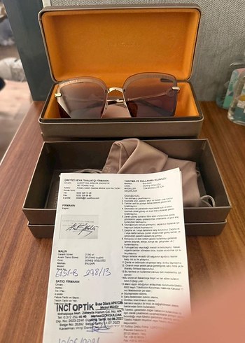 Bvlgari Kadın Kahverengi Şeffaf Güneş Gözlüğü - Görsel 2