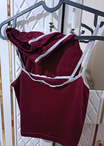 Bordo Mini pijama Takımı - Görsel 2