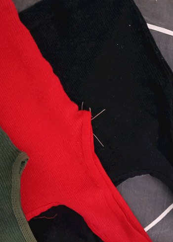 Dikişsiz renkliı Midi Straplez Atlet 3'lü - Görsel 3