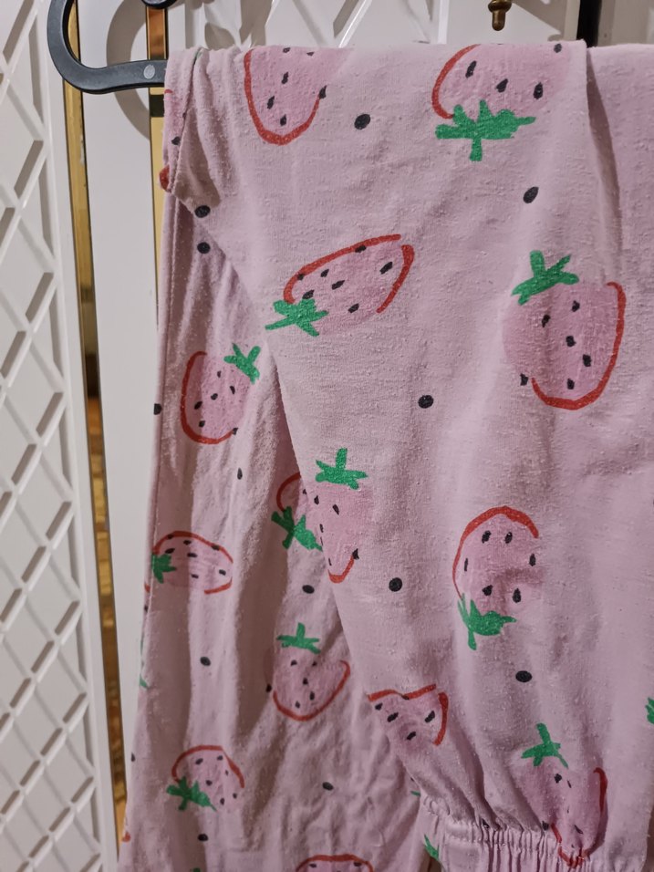 Pembe Desenli Rahat Kadın Pijama Takımı - Görsel 2