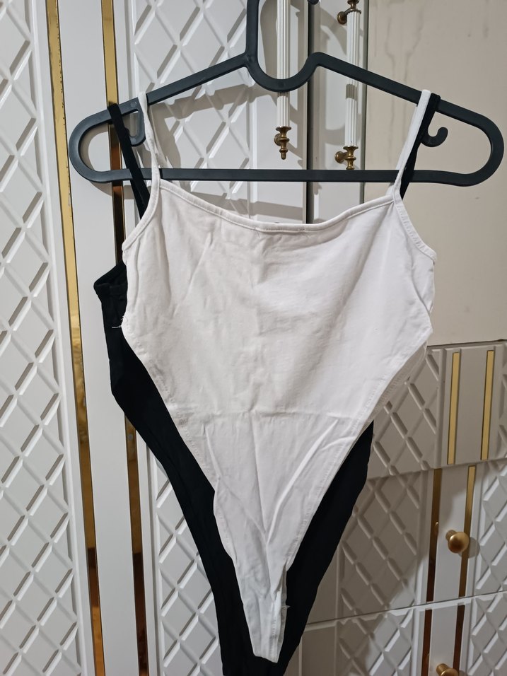 ince askılı ikili kadın zıbın - Görsel 2