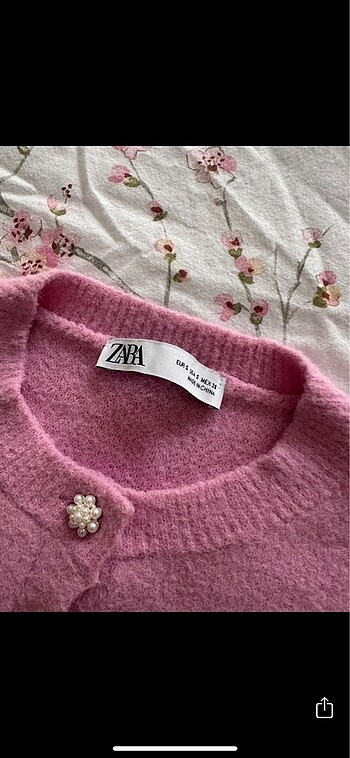 Zara Zara inci düğmeli hırka triko