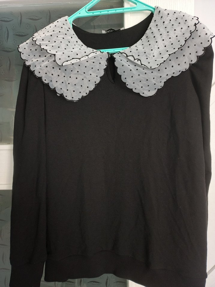 Siyah bayan hazırladıkSweatshirt, Uzun Kollu, Fermuarlı - Görsel 2