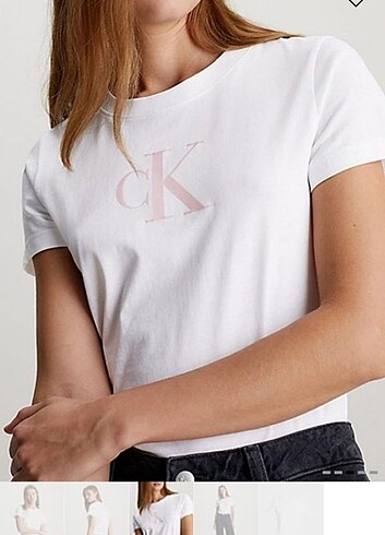 Calvin Klein beyaz t-shirt 