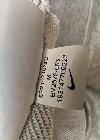 Nike Gri Rahat Kesim Kadın Eşofman Altı Jogger - Görsel 4