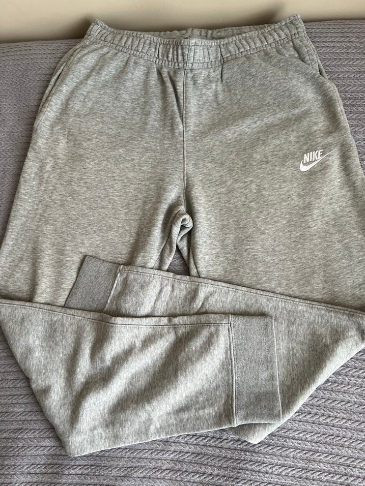 Nike Gri Rahat Kesim Kadın Eşofman Altı Jogger - Görsel 2