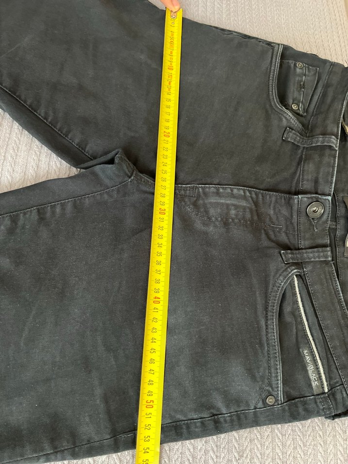 Erkek Gri Skinny Fit Denim Pantolon - Görsel 4