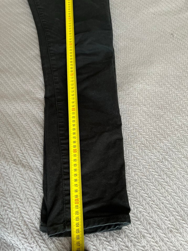 Erkek Gri Skinny Fit Denim Pantolon - Görsel 5