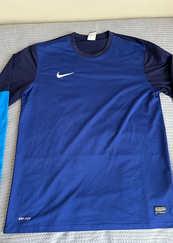 Erkek Lacivert Uzun Kollu Nike Forma Kaleci Üstü - Görsel 2