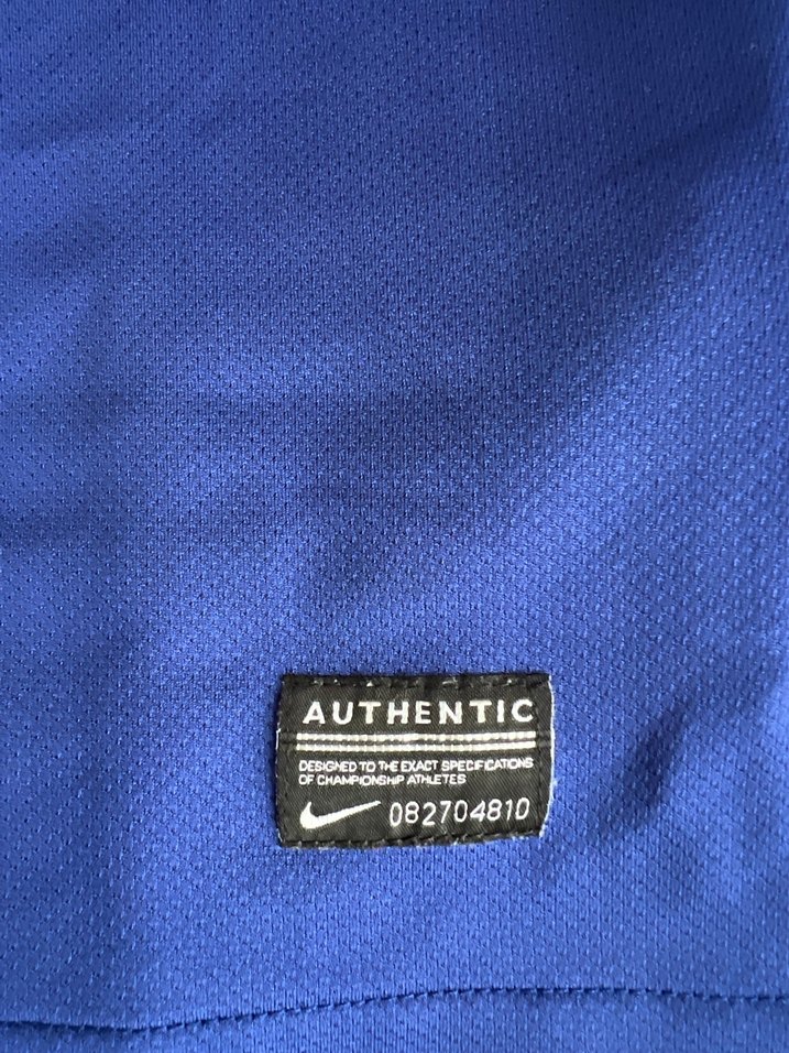 Erkek Lacivert Uzun Kollu Nike Forma Kaleci Üstü - Görsel 3