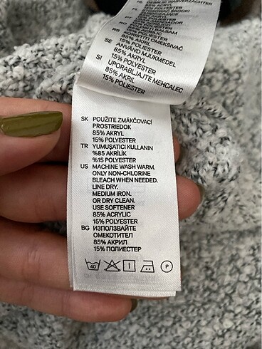 s Beden gri Renk H&M kazak
