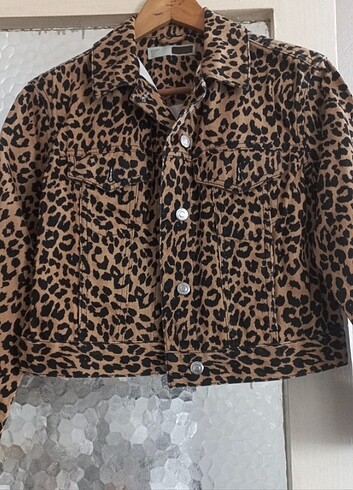 Leopar kot ceket