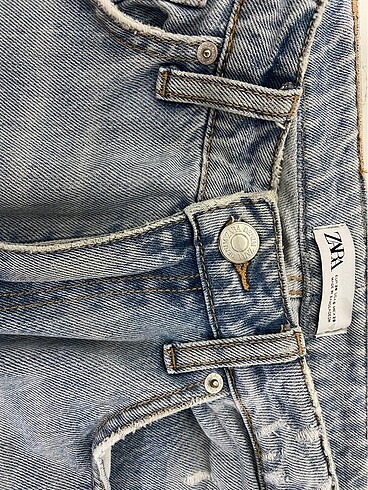 38 Beden mavi Renk Zara jean