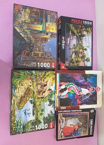 1000 parça puzzle