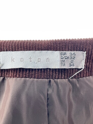 34 Beden kahverengi Renk Koton Blazer %70 İndirimli.