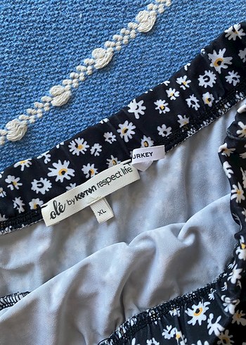 Koton Çiçek Desenli Volanlı Midi Etek - Görsel 2