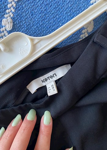 Kadın Koton Pilili Yüksek Bel Mini Şort - Görsel 2